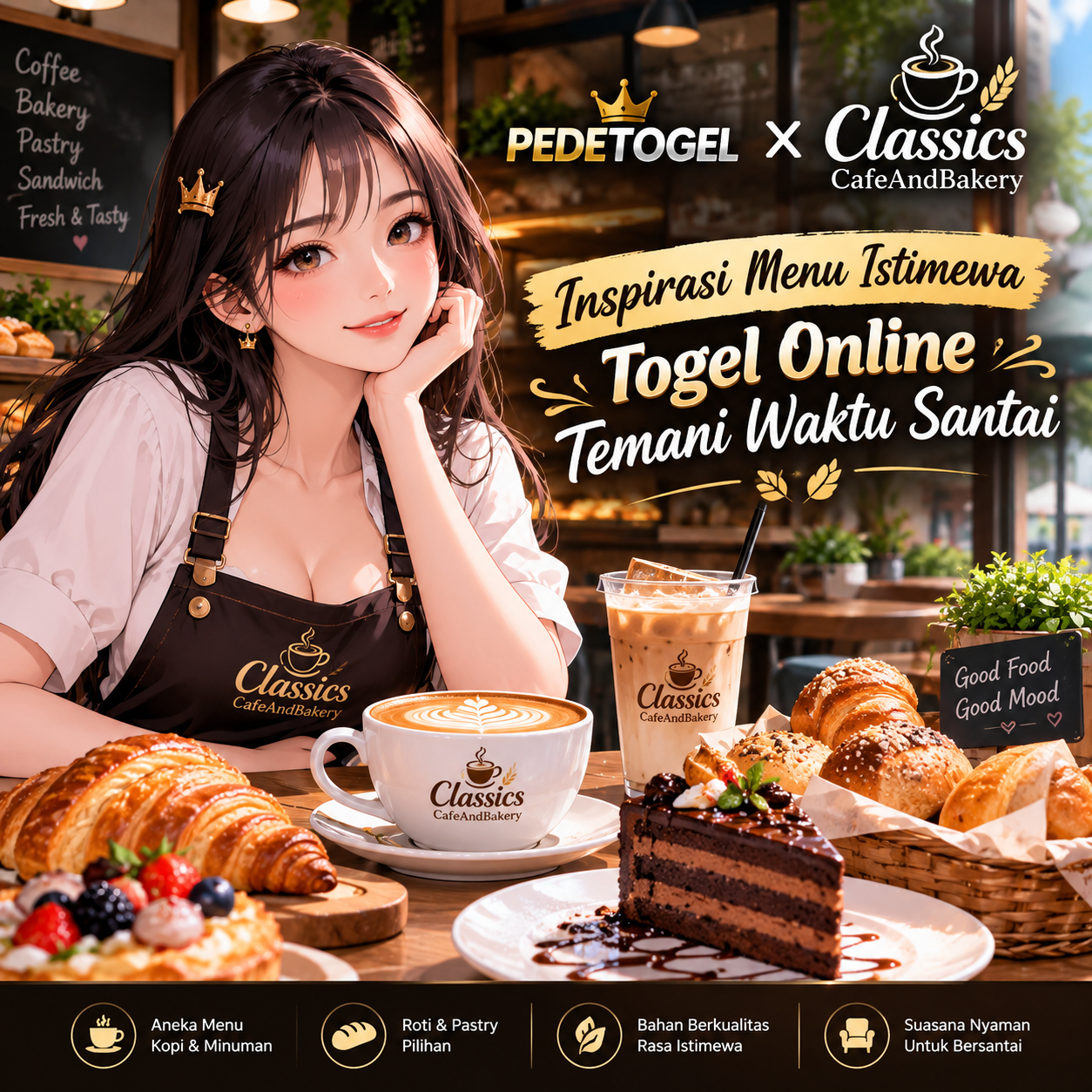 Pedetogel | ClassicsCafeAndBakery Inspirasi Menu Istimewa Togel Online Temani Waktu Santai